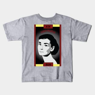 The Sun/Audrey Hepburn Card Kids T-Shirt